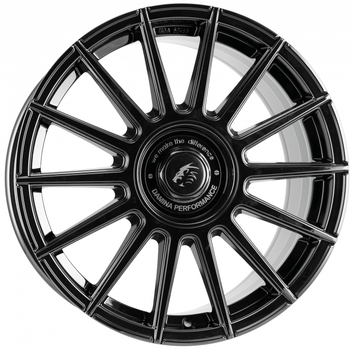 Damina DM09 8x18 Black 5x108/114.3 ET45