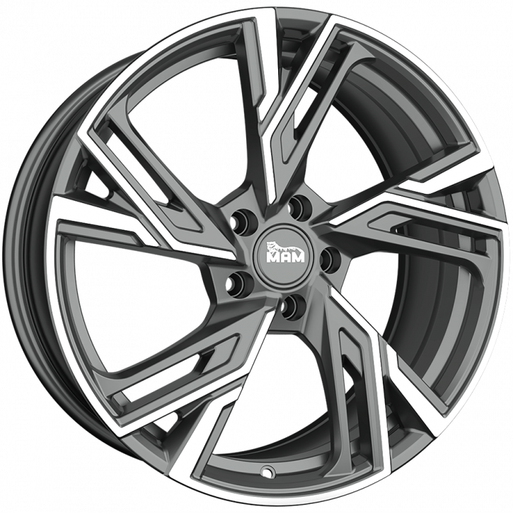 MAM RS 5 8,5x19 5x112 ET30 palladium front poliert