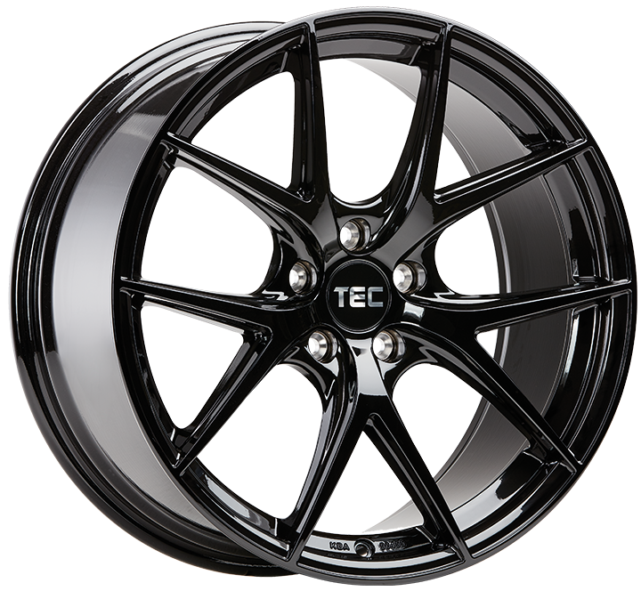 TEC GT6 EVO 8x18 Schwarz glanz