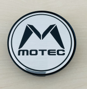 Motec Nabenkappe silber - neues Logo