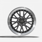 RAFFA WHEELS RS-03 8,5x19 DARK MIST RIM POLISHED 5x120 ET35