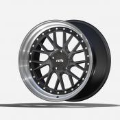 RAFFA WHEELS RS-03 8,5x19 DARK MIST RIM POLISHED 5x120 ET35