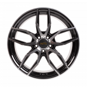 RAFFA WHEELS RS-04 10x20 BLACK POLISHED 5x120 ET35