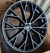 Ultra Wheels UA23 - Black polished 5x108 ET45